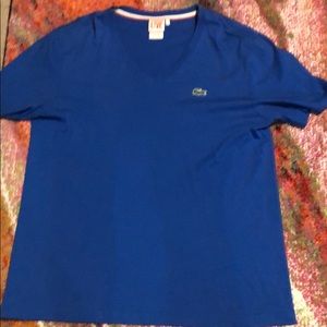 Lacoste live v-neck size 6